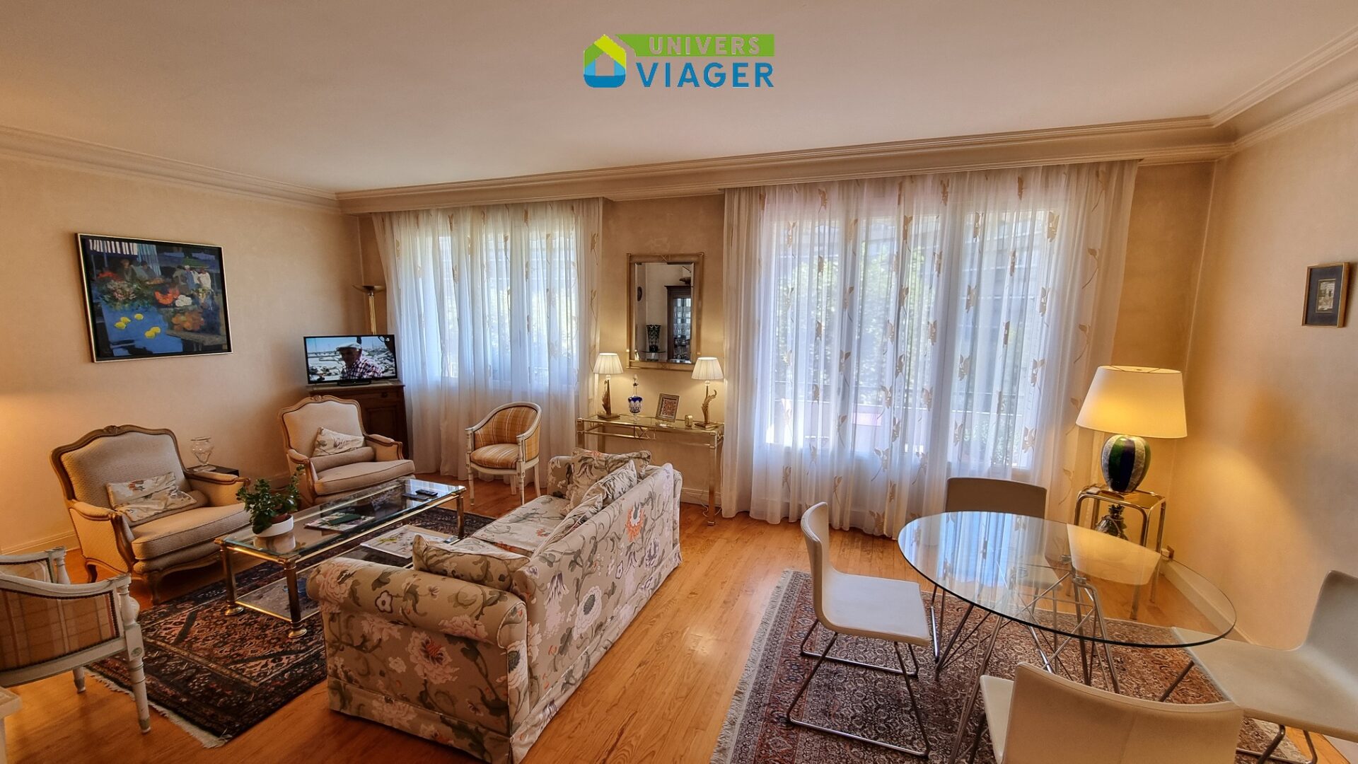 salle a manger salon appartement viager occupé Chamalieres
