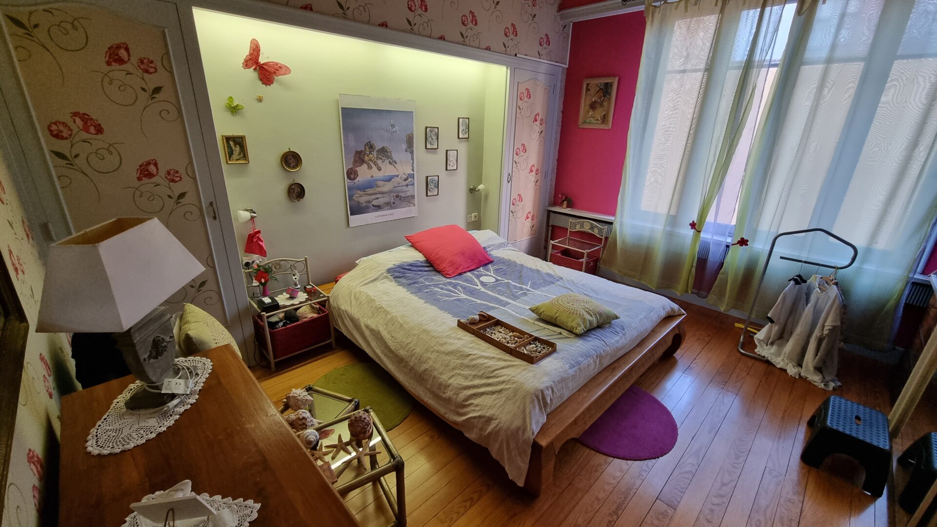 Chambre principale appartement rdc viager occupé Roanne Univers Viager centre france imbert nicolas torrisani jérémie