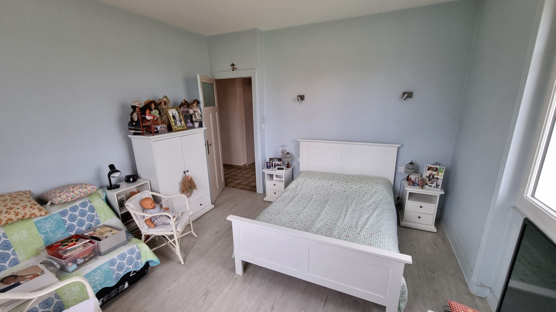 chambre 1 Maison viager occupé Vougy