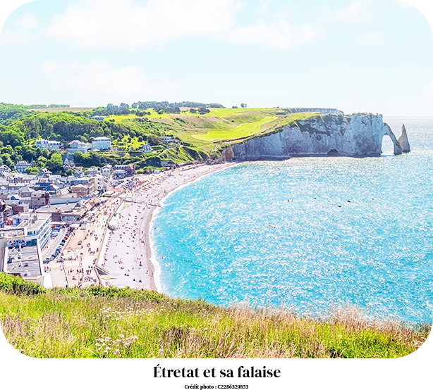 Falaise d'Étretat Univers Viager Calvados Corentin Dorey