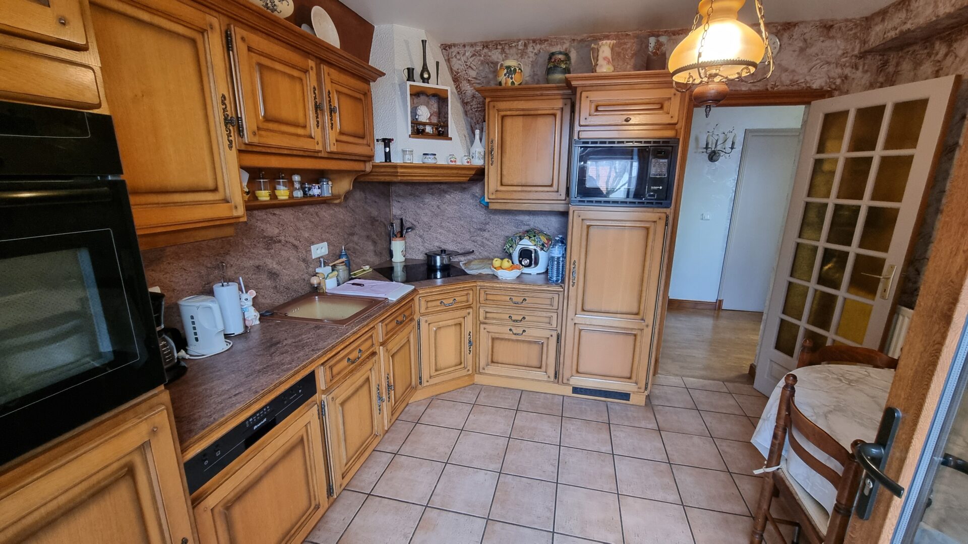 Cuisine rdc Maison viager occupé Cayrols 15290 Canta