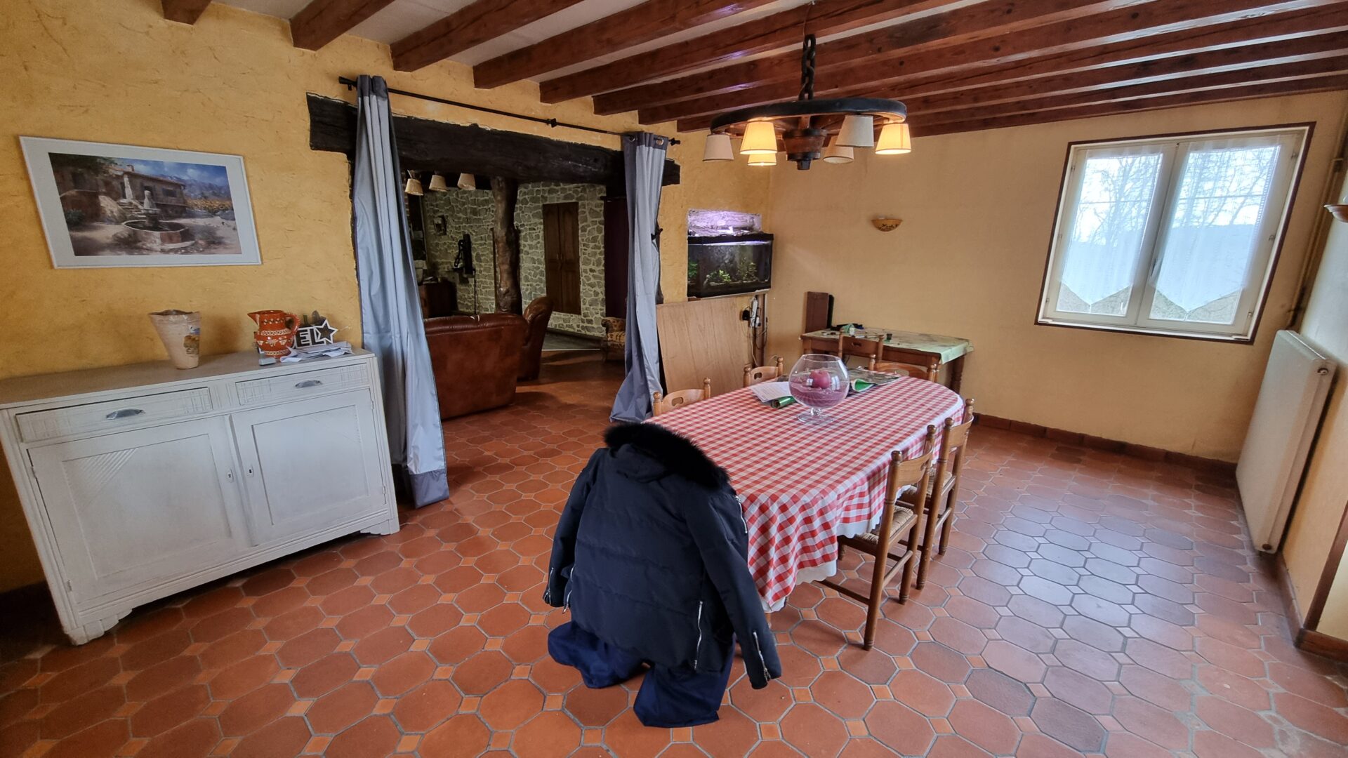 salle à manger Maison viager occupé Saint Agathe