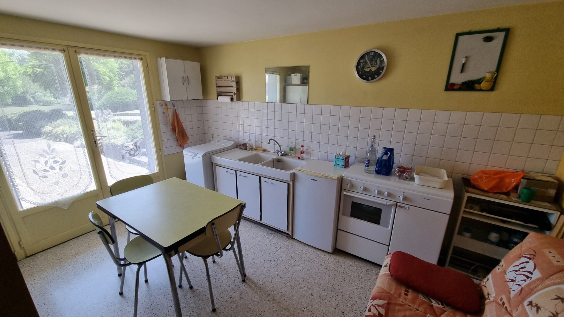 Cuisine d'été RDC Maison viager occupé Mozac 63200