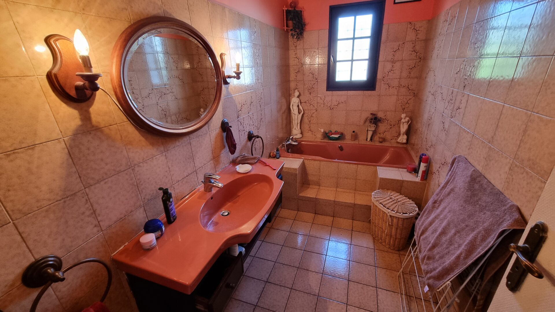 salle de bains maison viager occupé cebazat