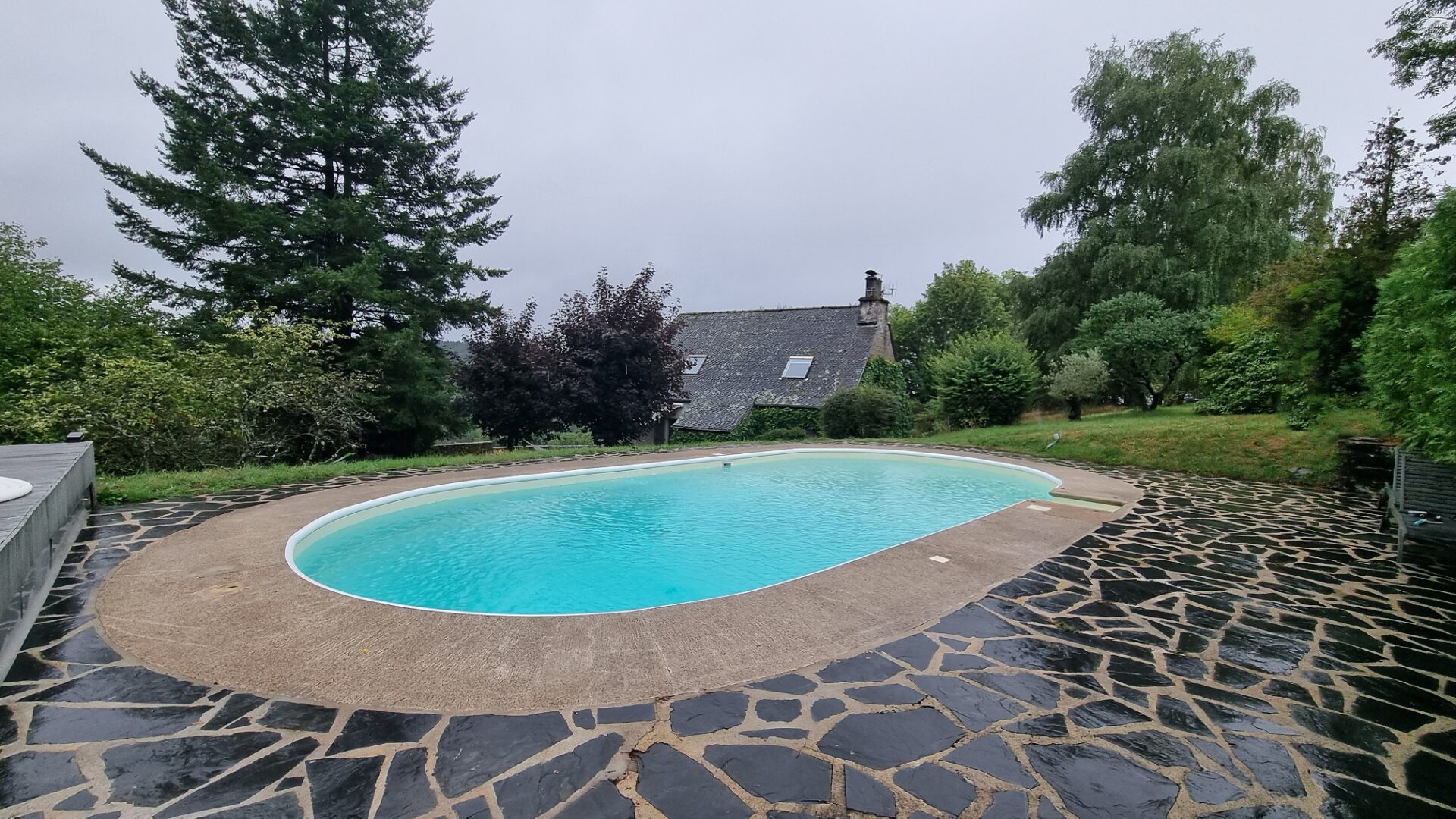 piscine Maison viager occupe Salins 15200