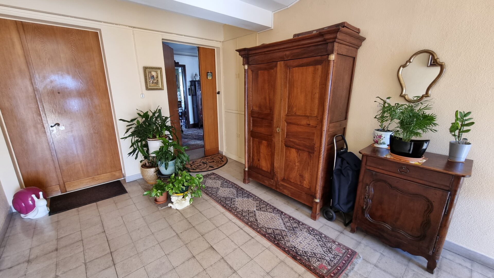 Hall d'entrée Appartement viager occupé montlucon 03100