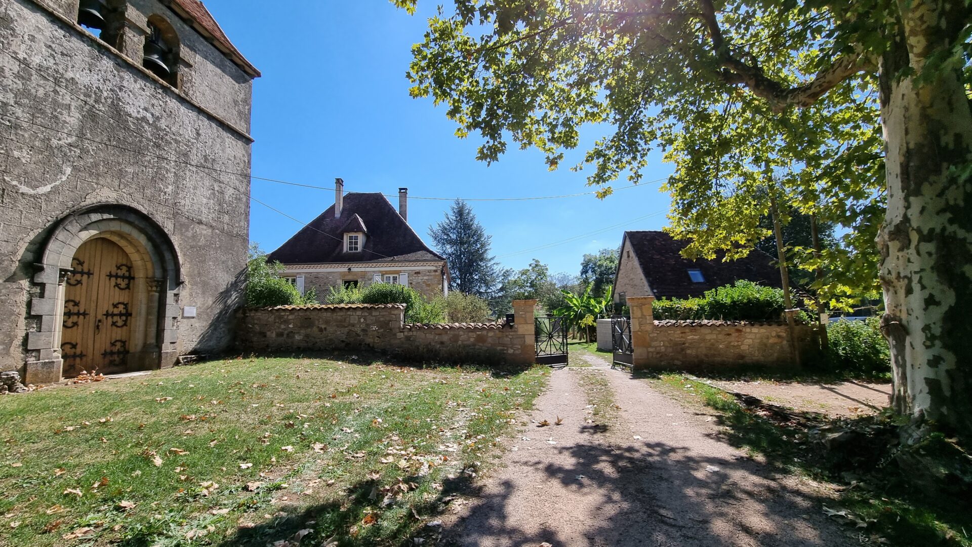 entrée Maison viager occupé Prudhomat 46130