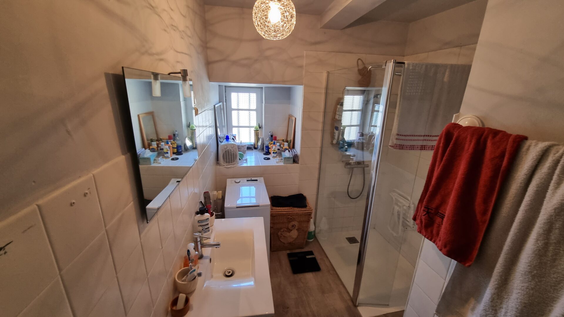 salle d'eau Maison viager occupé Prudhomat 46130