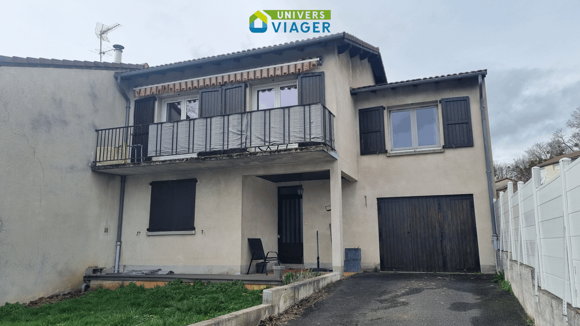 Facade Maison viager libre Aurillac 15000