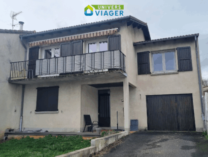 Facade Maison viager libre Aurillac 15000