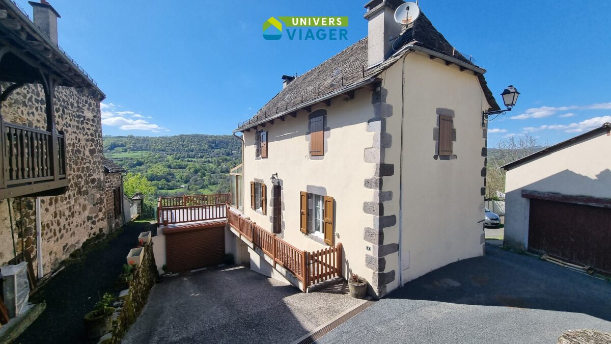 Devanture Maison Viager occupé Raulhac 15800