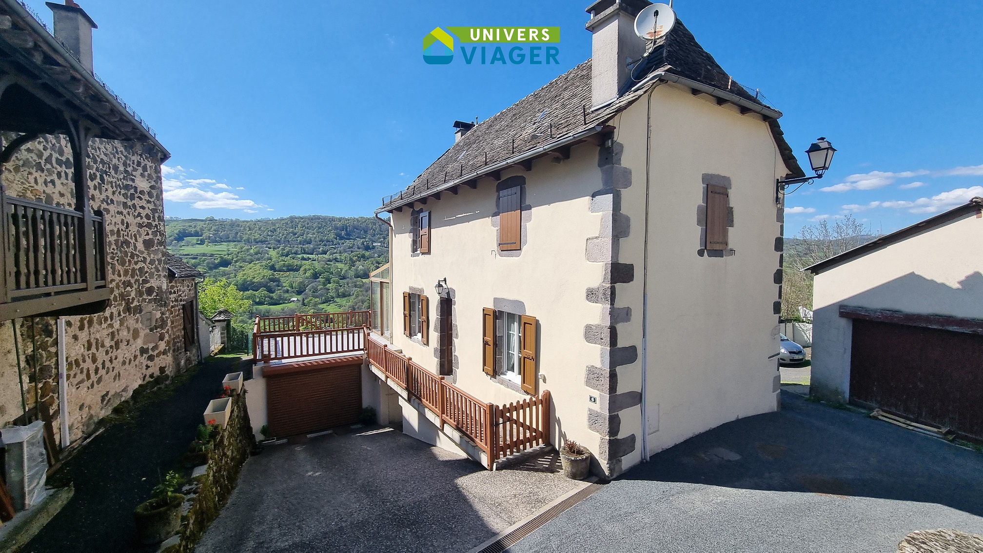 Devanture Maison Viager occupé Raulhac 15800