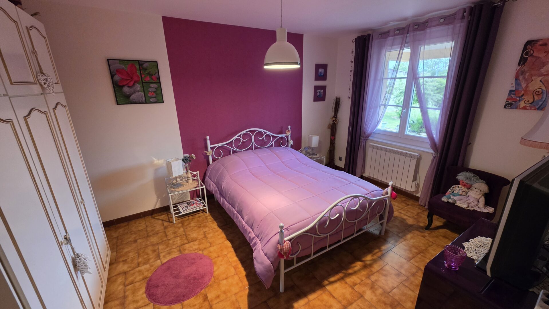 chambre rdc Maison viager occupé Saint porucaint sur Sioule
