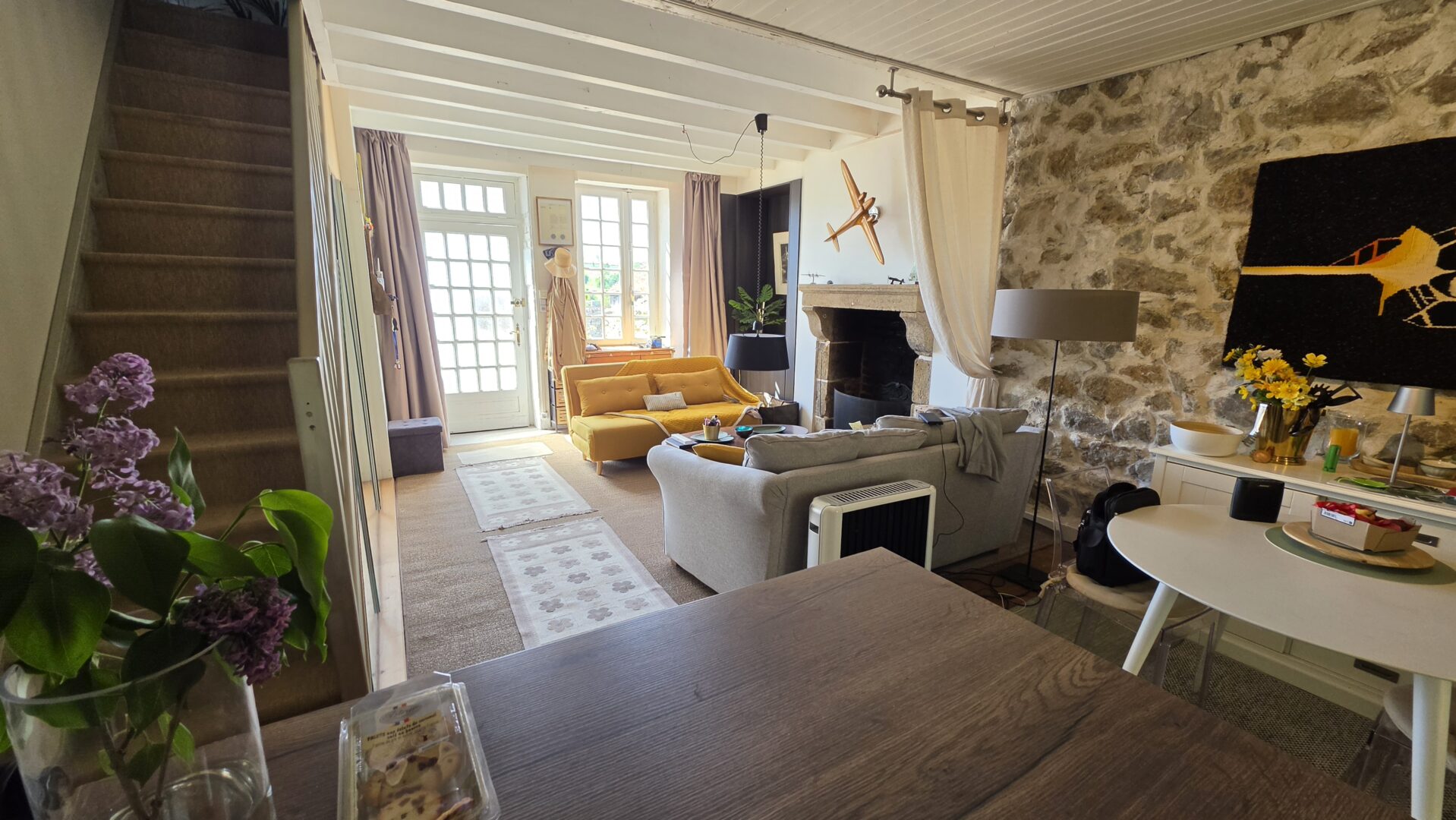 salon Maison viager occupé Murat 03390