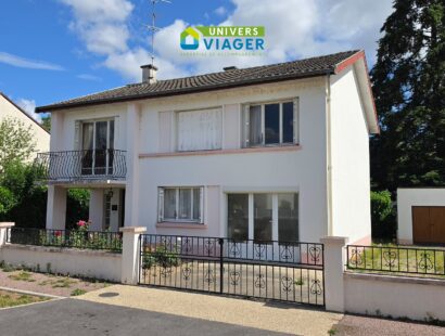 Facade Maison Viager occupé Lavault Saint Anne 03100
