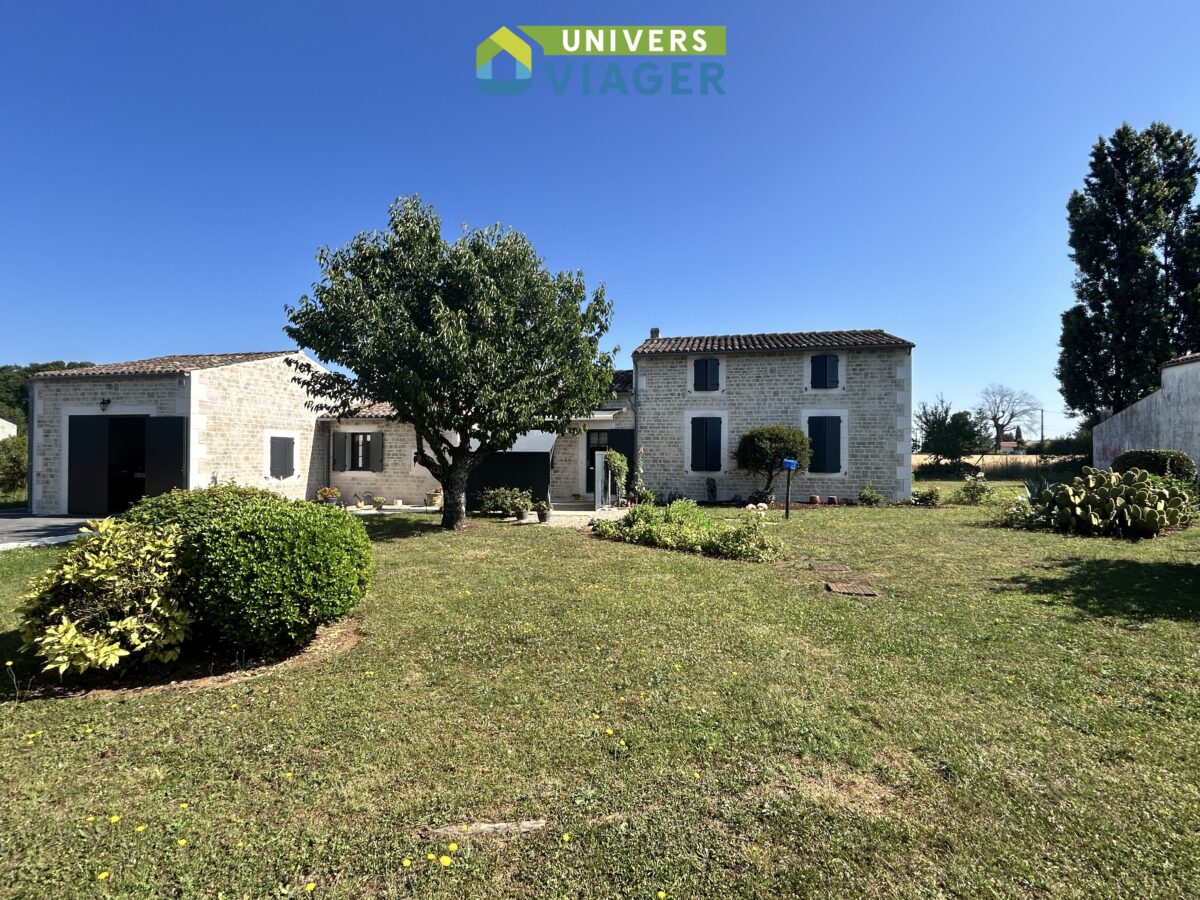 maison Charente -Maritime Gemozac vente univers-viager