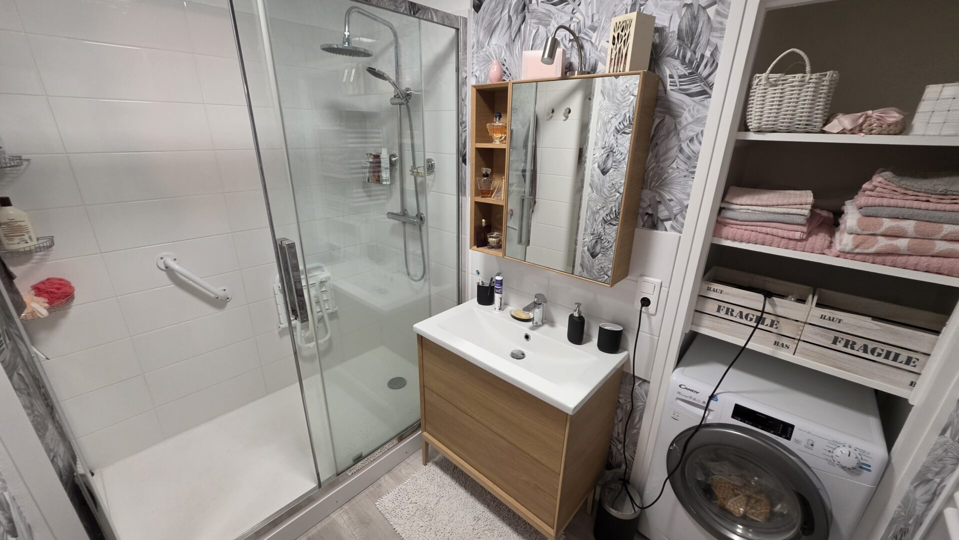 salle d'eau Appartement viager occupé Moulins 03000