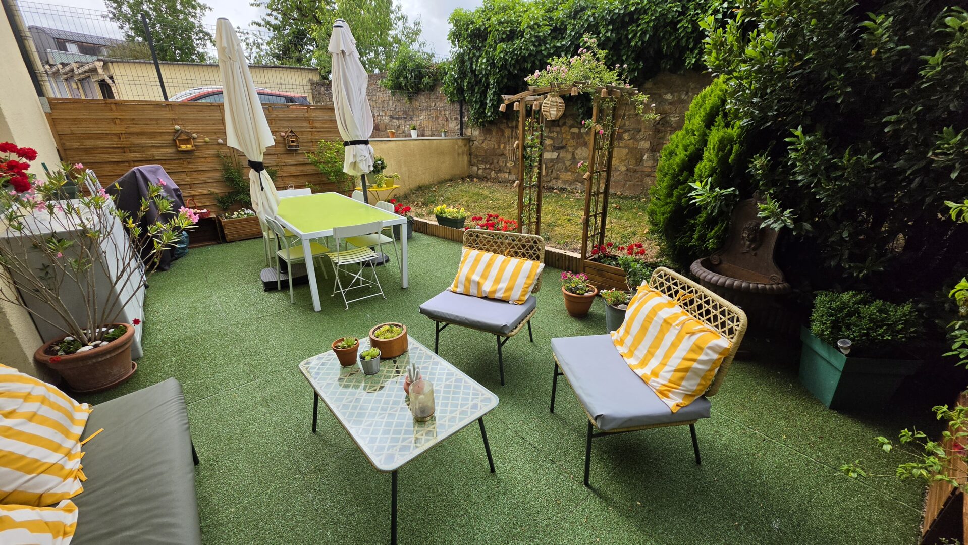 terrasse Appartement viager occupé Moulins 03000