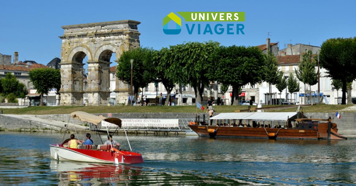 Saintes, viager occupé centre-ville, deux chambres, garage