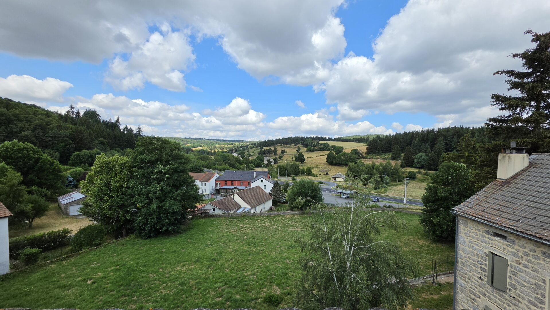 vue arriere Maison Viager occupé CHAUDEYRAC 48170
