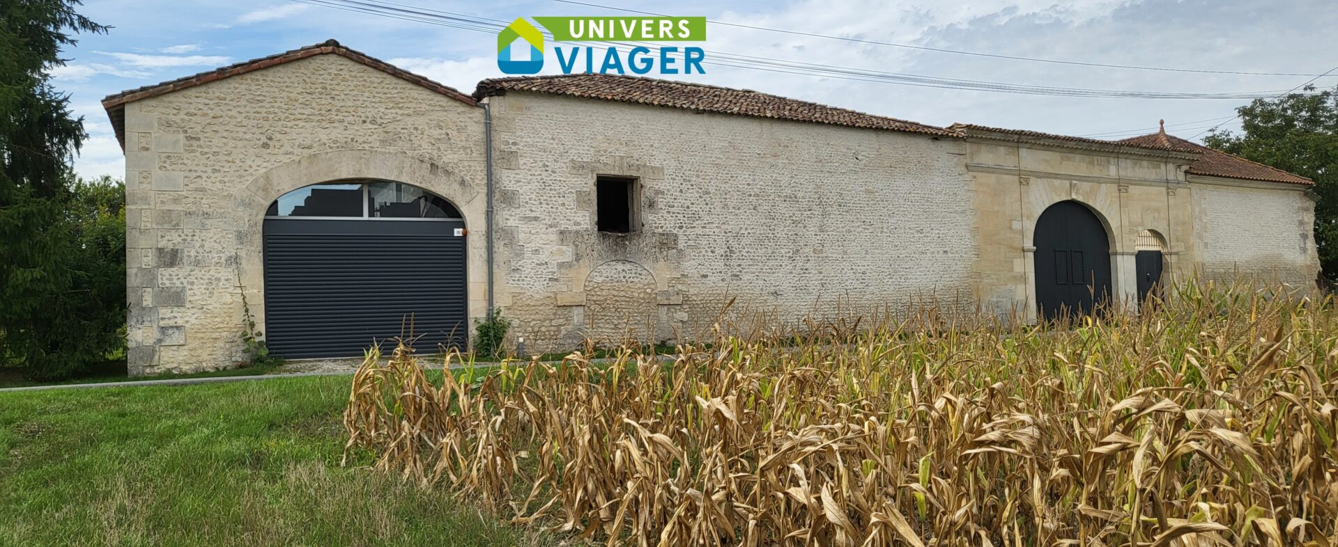 Charente-Maritime- maison charentaise - restaurée-piscine-garage-appartement-jardin