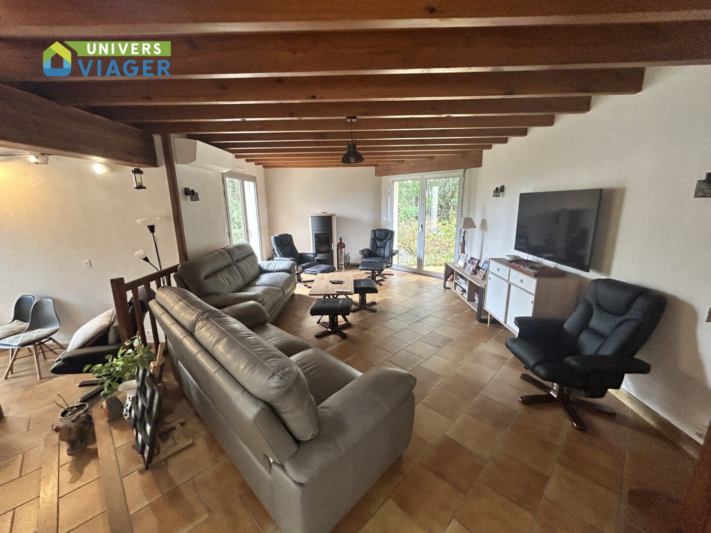 vente à terme libre-charpente-maritime-bordeaux-propriété-grande maison-4 chambres- grand garage- st martin de Coux