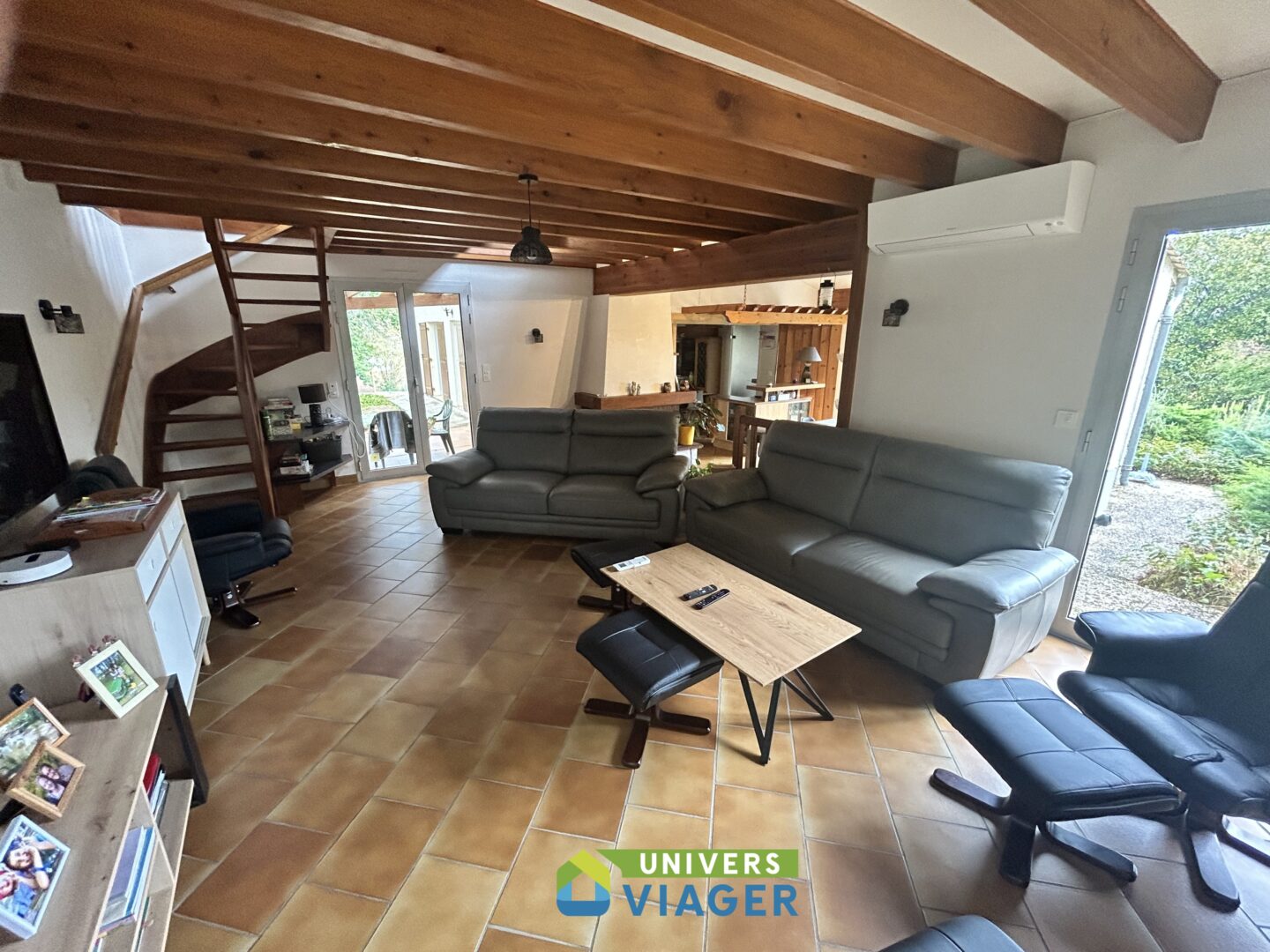 vente à terme libre-charpente-maritime-bordeaux-propriété-grande maison-4 chambres- grand garage- st martin de Coux