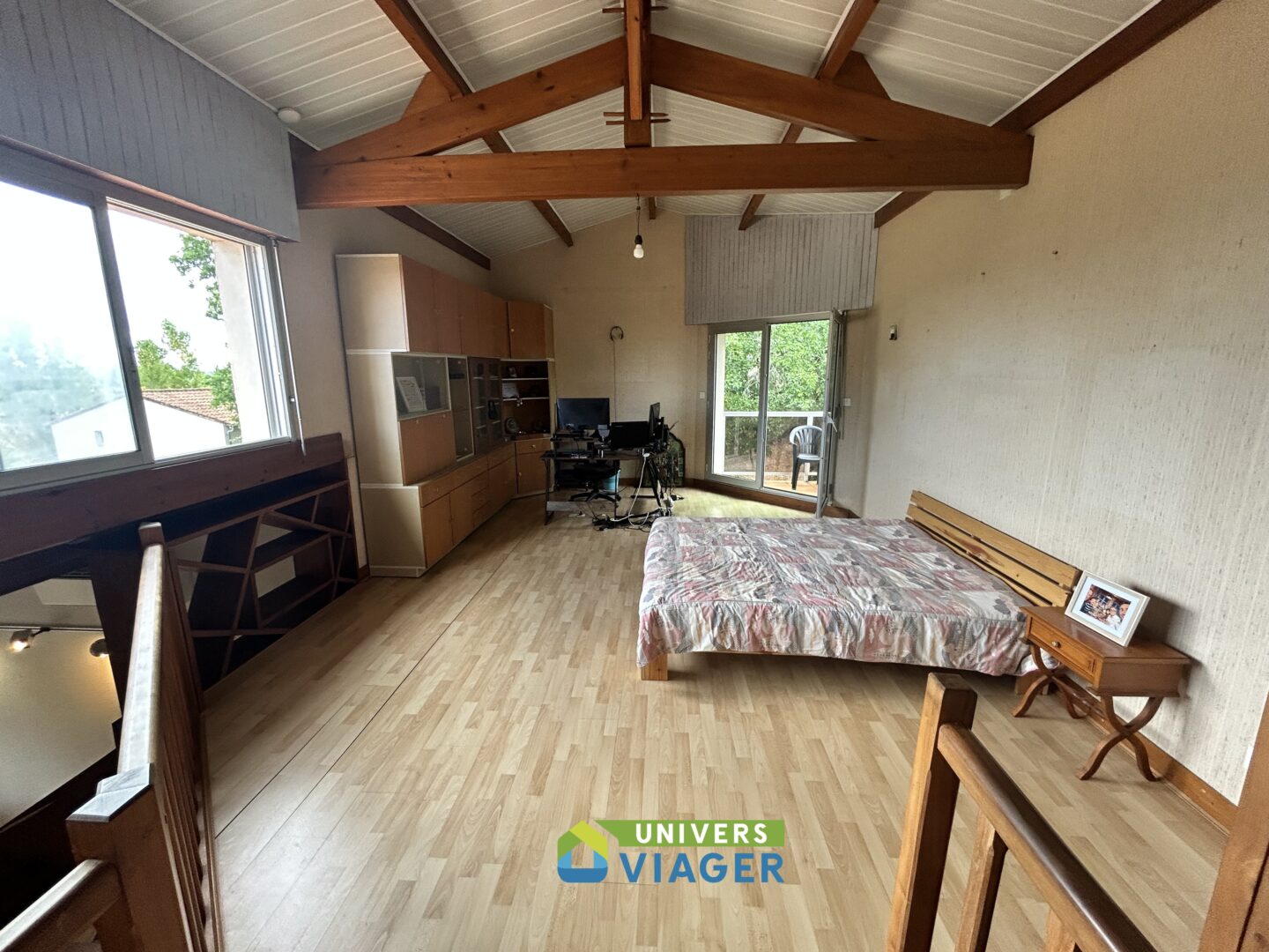 vente à terme libre-charpente-maritime-bordeaux-propriété-grande maison-4 chambres- grand garage- st martin de Coux