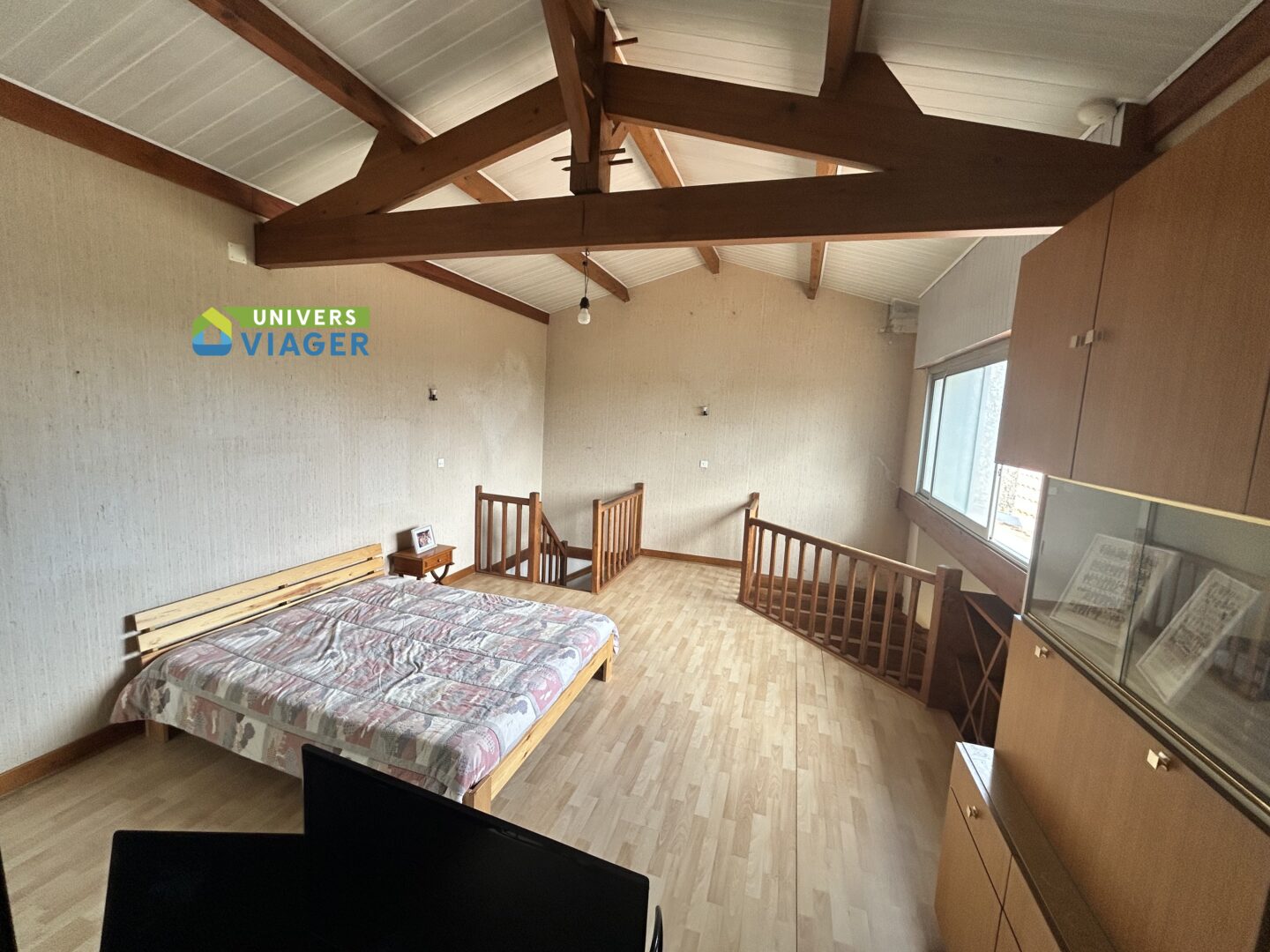 vente à terme libre-charpente-maritime-bordeaux-propriété-grande maison-4 chambres- grand garage- st martin de Coux