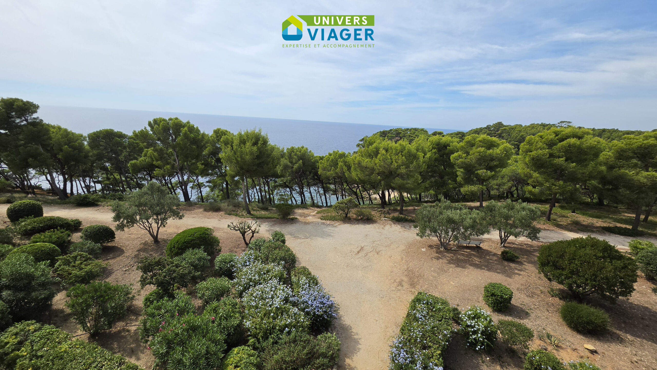 Vue du salon Appartement viager occupé BANDOL 83150
