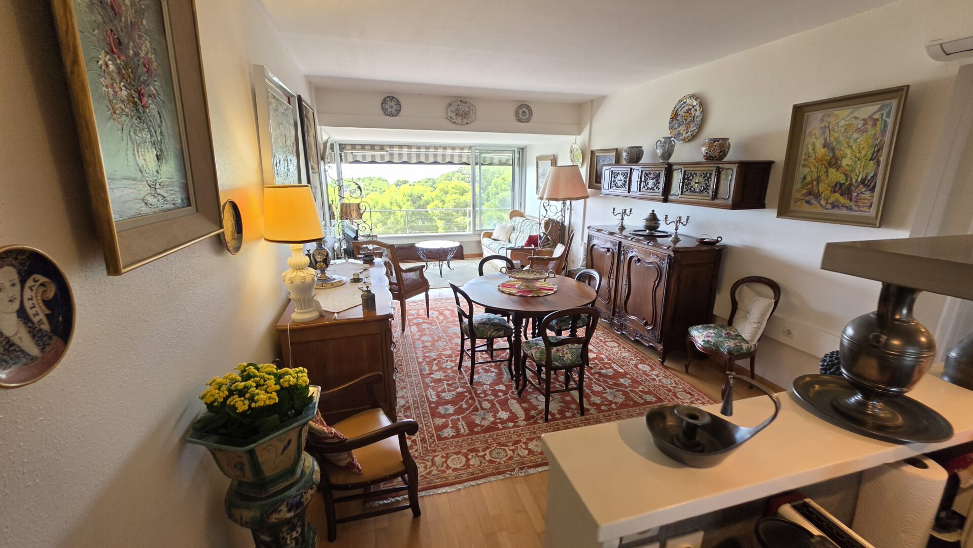 salon Appartement viager occupé BANDOL 83150.